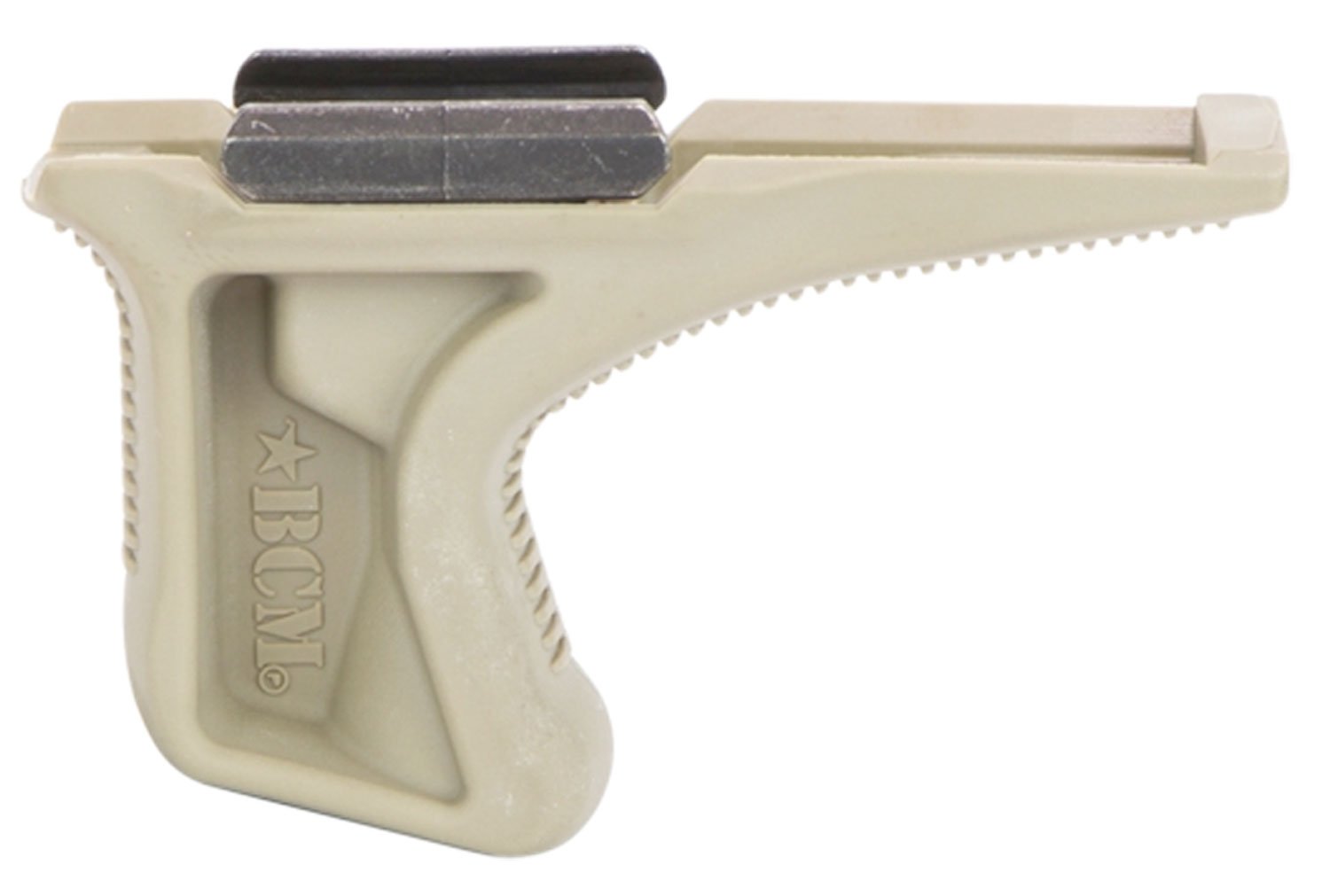 BCM BCM-KAG-1913-FDE Kinesthetic Angled Grip Polymer FDE for Picatinny Rail - Bravo Company Manufacturing - BCMGUNFIGHTER