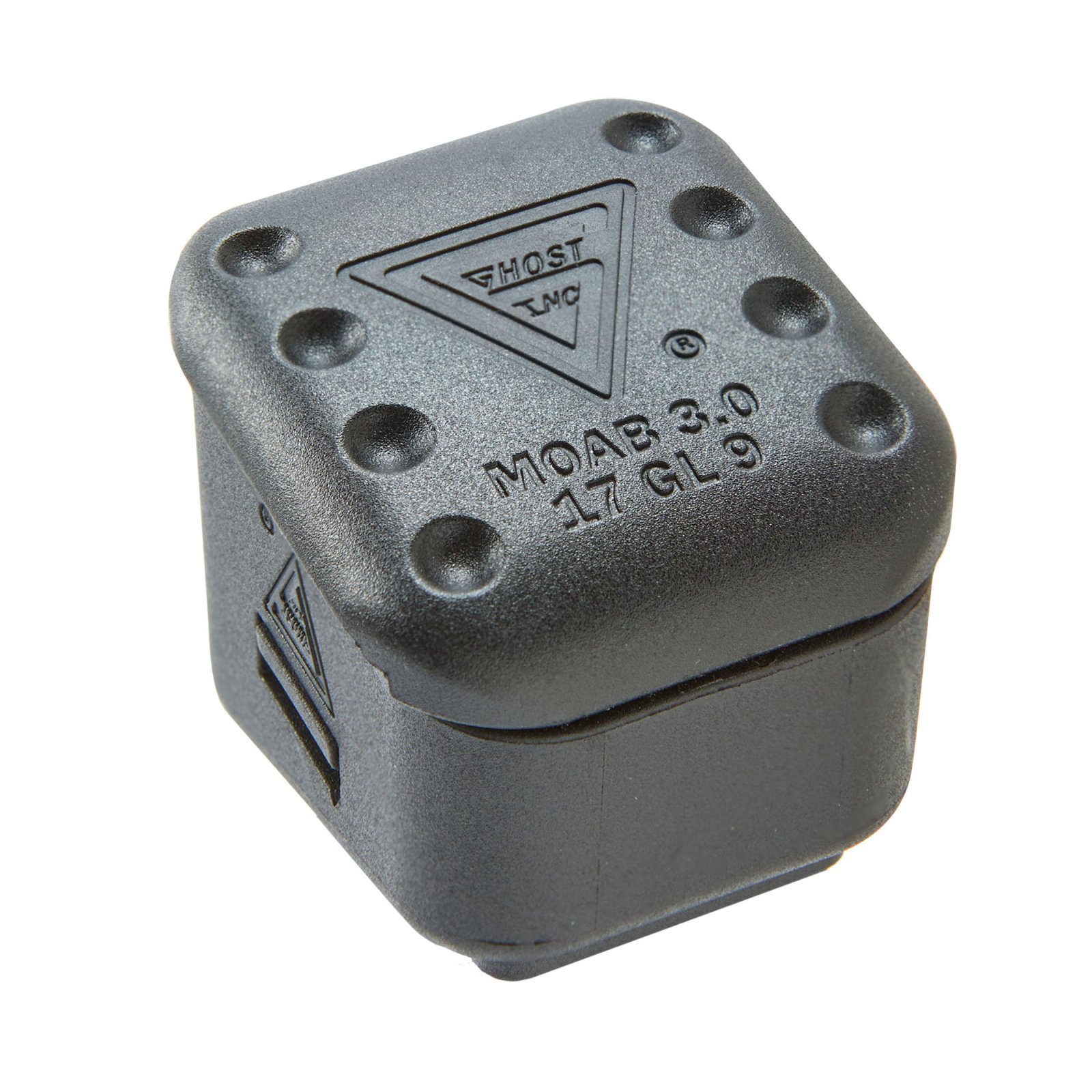 Buy Ghost Inc. GHOPM17-6MOAB-BLK Mag Extension +6 Rounds Matte Black online