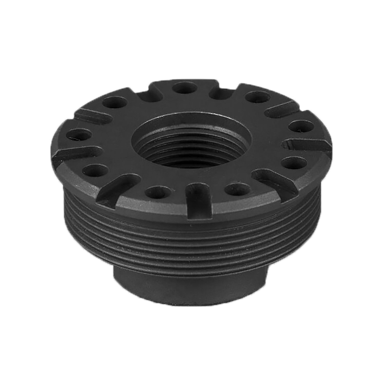 Buy SilencerCo AC2435 Bravo Direct Thread Mount Fits 9/16"x24 Matte Black online
