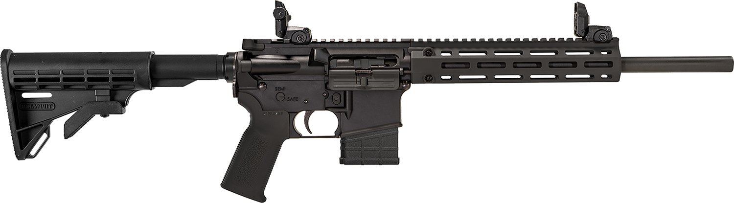 Tippmann M4-22 A101213 22LR Rifle, 16" Barrel, Black, 10 Rounds, Flip Sights - TPPMAN - .22LR
