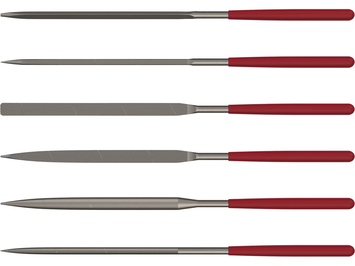 Birchwood Casey Gunsmithing File Set 6 pc. M - GSM Outdoors