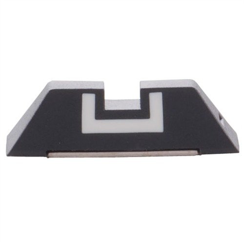 Glock FIXED REAR SIGHT 6.5MM FOR BLACK W/WHITE OUTLINE