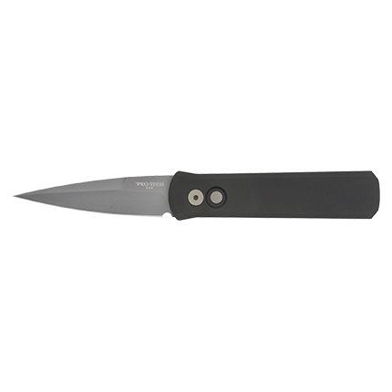 Pro-Tech Godson 720 Auto Knife Solid Black 3.15in Blade AOW - Pro-Shot Products
