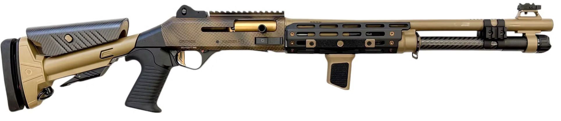 ORTHOS S4RHWE 12GA 18 Inch Tactical Pump Action Shotgun