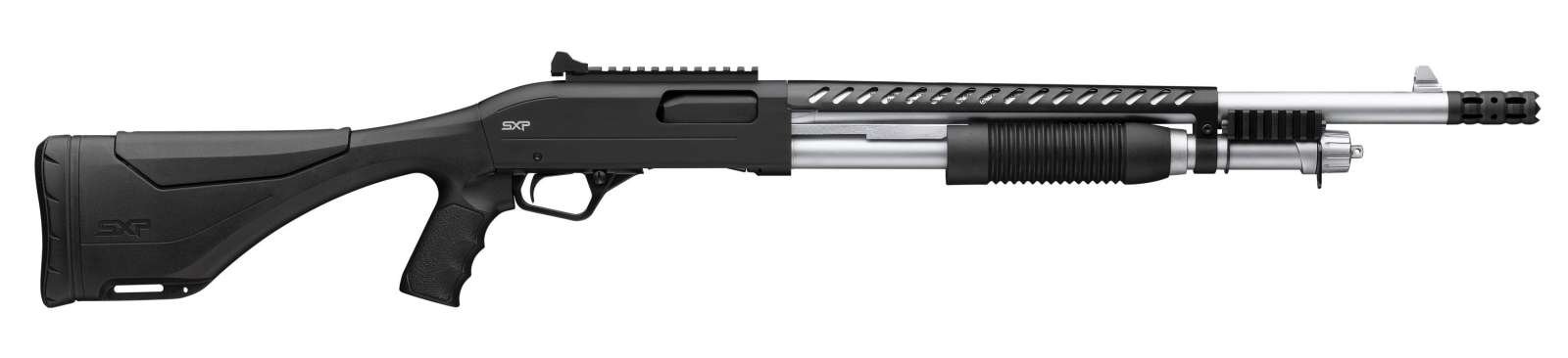 Winchester SXP Marine Extreme Defender 12 Gauge 18 in Black/Chrome Pump - Winchester - 12 Gauge