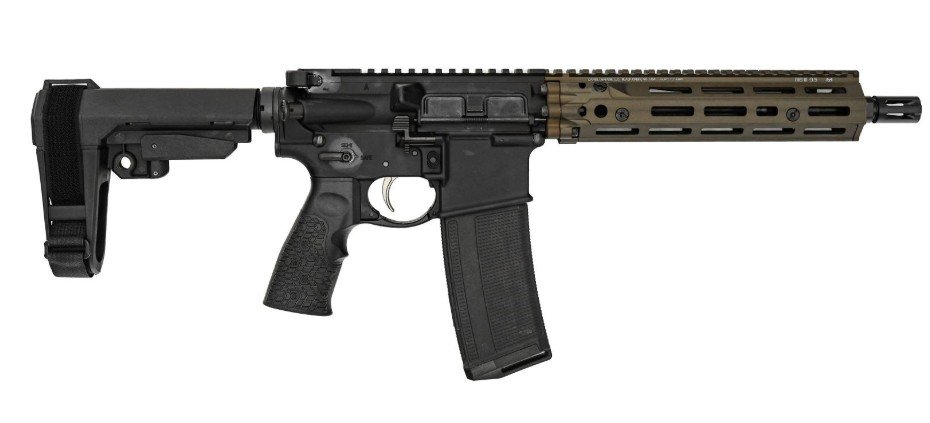 Daniel Defense 02-191-13295-047 DDM4 MK18 Pistol 223 Rem | 5.56 NATO 10.3" Matte Black Anodized Semi-Auto Pistol