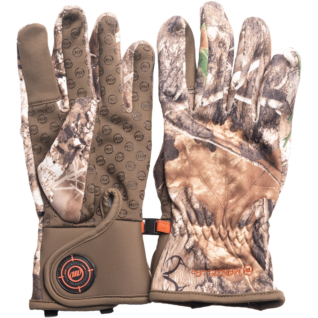 Manzella Bow Ranger Fleece Glove Realtree Xtra XL Hunting Control Trax Breathable Moisture Management H007M-RXE - Manzella