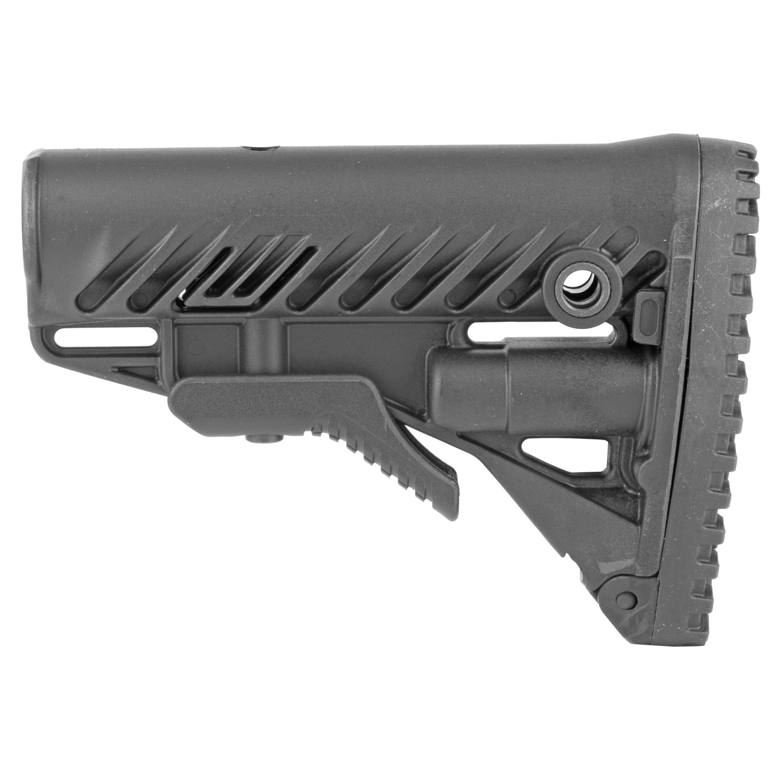FAB Defense FXGLR16B GLR-16 Buttstock AR-15/M16 Black Polymer Storage