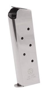 Ruger 90664 SR1911 Detachable Magazine 45ACP 7 Round Steel Stainless Finish - Ruger - 45 ACP