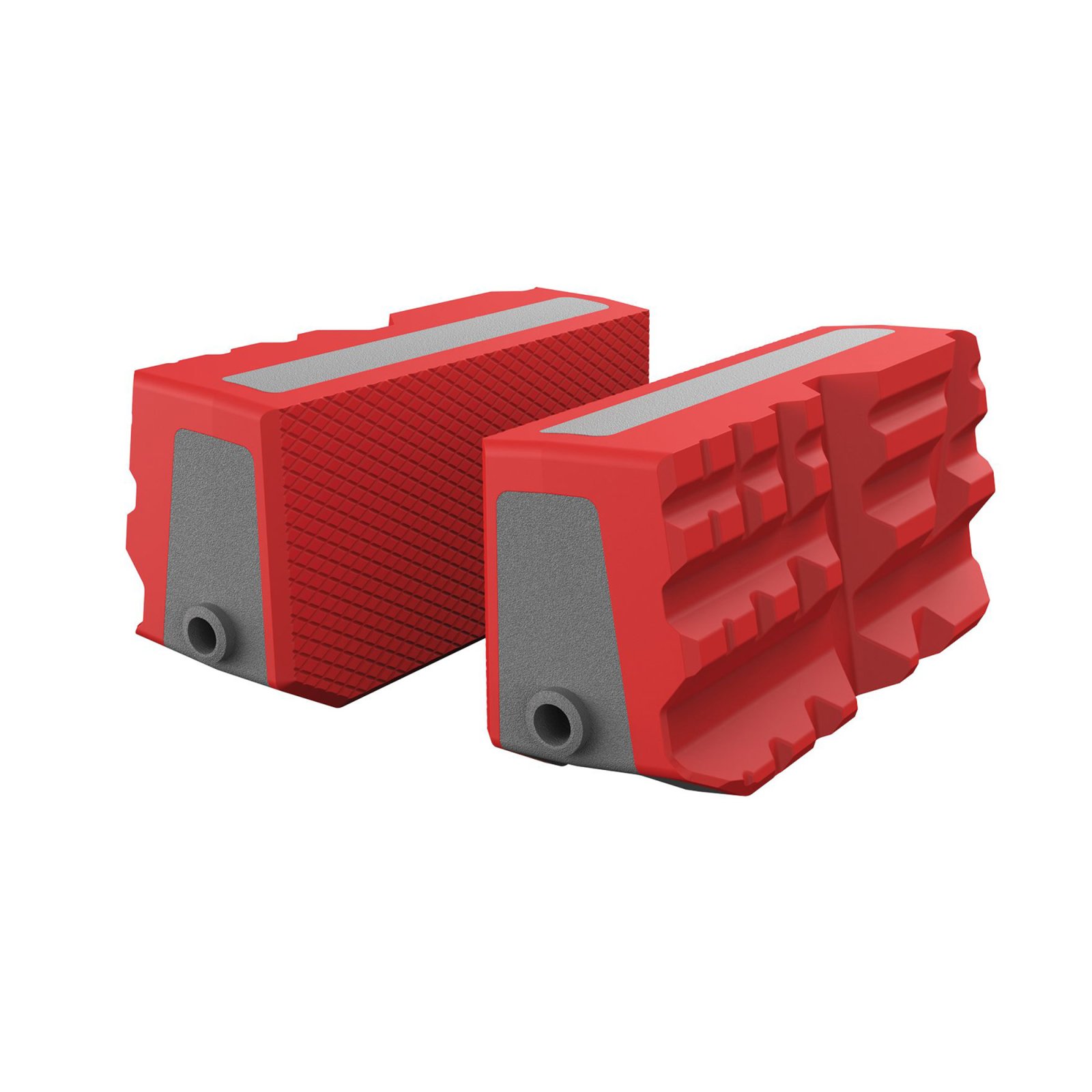 Real Avid AVSFJMF Smart-Jaws Multi-Fit Sleeves Gray/Red Rubber - Real Avid