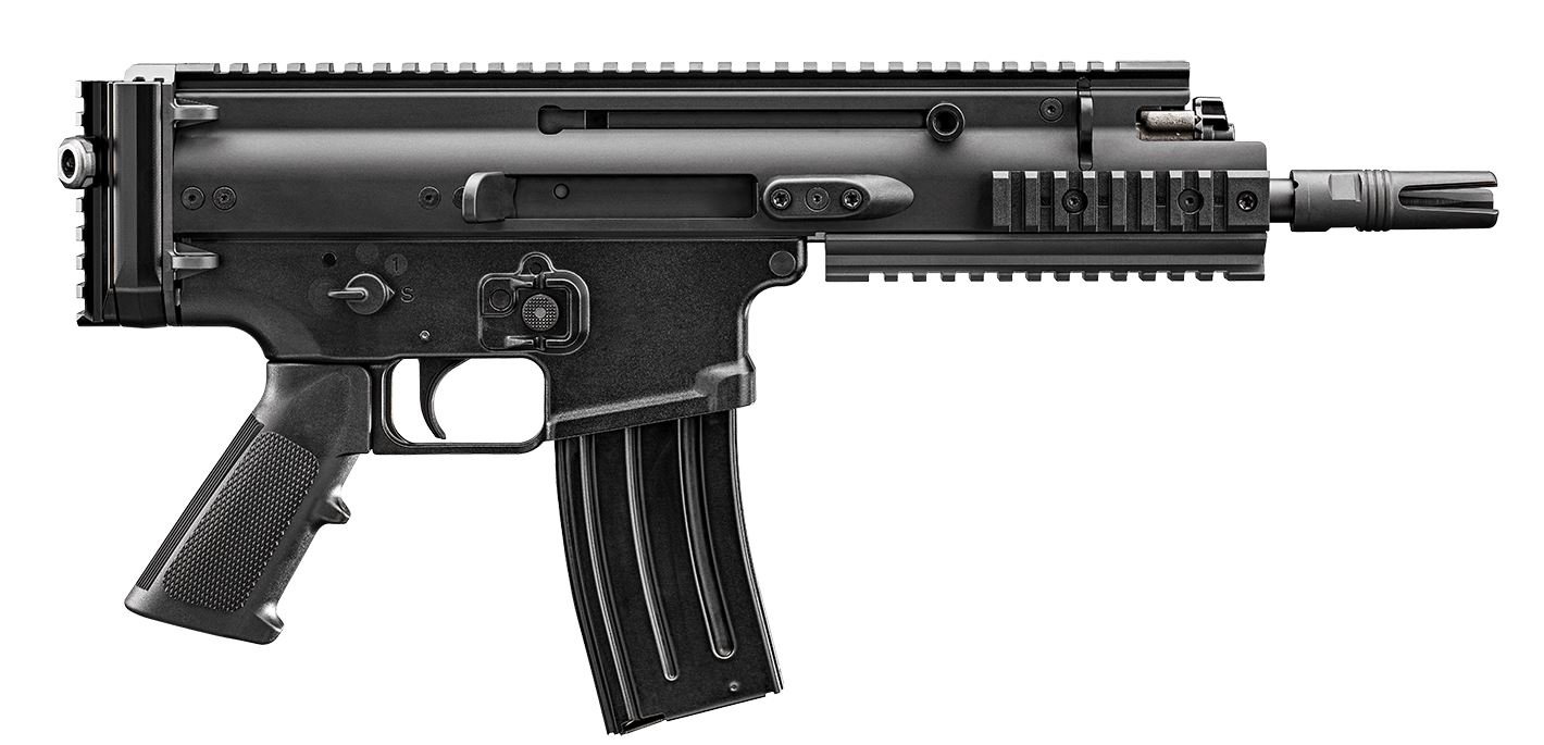 FN SCAR 15P 5.56 NATO Pistol Black 7.5" Barrel - FN America - 5.56 NATO (Also accepts .223 Remington)
