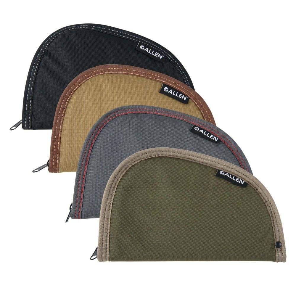 Allen 728 Pistol Case 8" Long Green Earth Tone Holds Handgun Endura - Allen Company - GREEN EARTH TONE