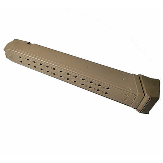 RWB Magazine Glock 40Sw 31Rd Steel Lined TAN Polymer GC40T
