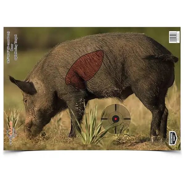 Birchwood Casey Dirty Bird PreGame Boar Target 16.5x24 3 Pack - Birchwood Casey