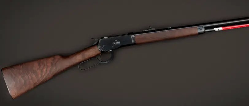 Winchester 1892 RIL 44 REM 20 IN  ROUND BBL GRADE 5/6 WOOD W STRAIGHT GRIP STOCK