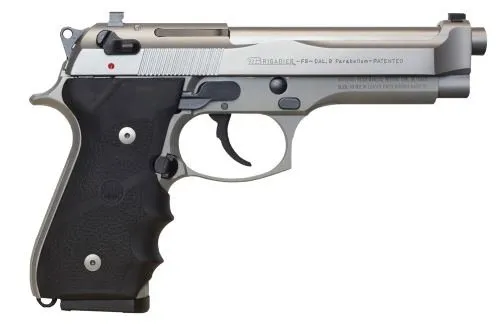 Beretta 92FS Brigadier Inox 9mm 4.9in 10rd Semi-Automatic Pistol (J92F560) - Beretta - 9mm for sale at TheGunDock