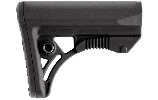 UTG RBUS3BMS Model 4 Stock, Ambidextrous Sling Loop, Black Polymer