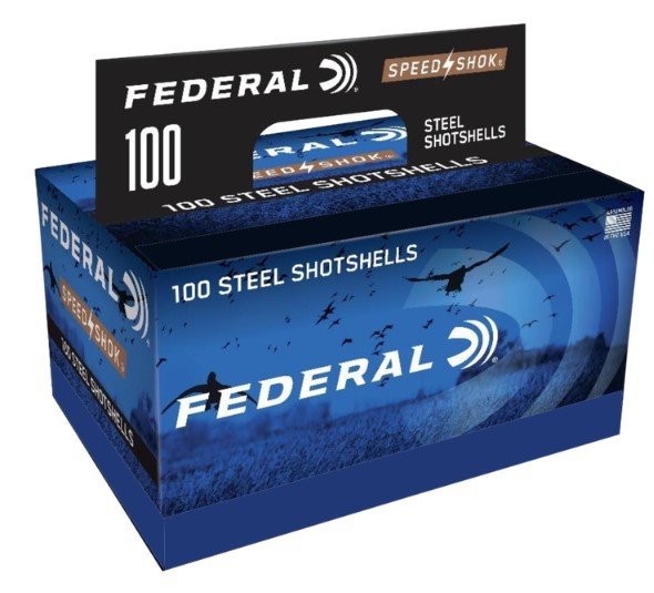 Federal WF1421002 Speed-Shok 12Ga 3" 1 1/4oz 2Shot 100/Box - Federal Premium Ammunition - 12 Gauge