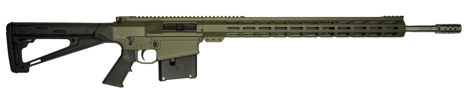 GLFA GL10LA270SSODG .270 Win Rifle, 24" SS Barrel, OD Green, 5-Round Mag