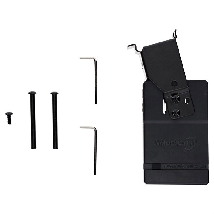 LOCKDOWN SAFE & SECURITY ACC. SECUREWALL HANGER FOR AR-10 BLACK - Lockdown