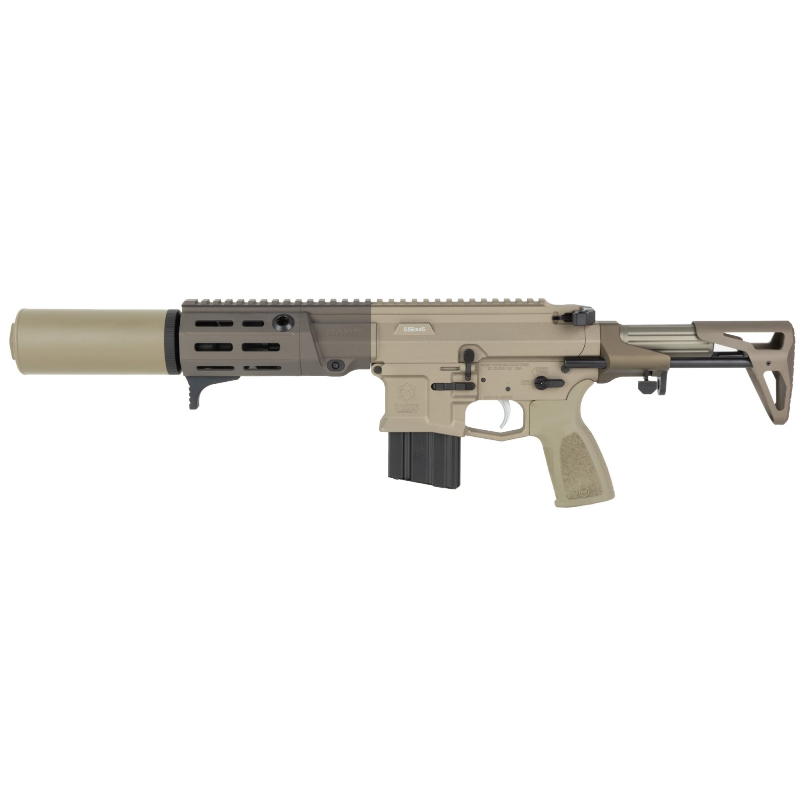 Maxim Defense MXM-49703 PDX-SD 5.56 NATO SBR 5.5" FDE Cerakote Rifle