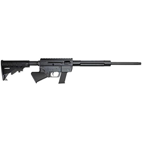 Just Right Carbine JRC9TDCAG3-TB/BL 9mm 17" Threaded Barrel Black - Just Right Carbines - 9mm