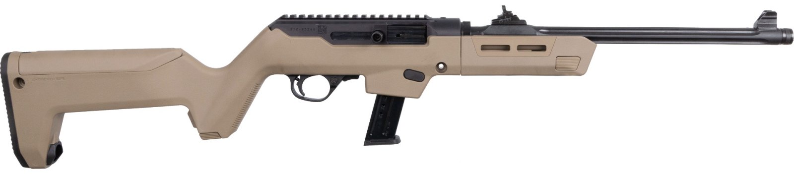 Ruger 19132 PC Carbine 9mm 17+1 Dark Earth Magpul Backpacker Stock