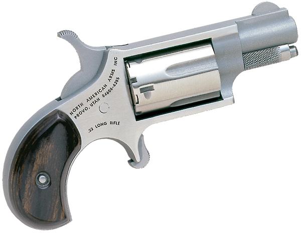 NAA 22MSC Mini-Revolver 1.13" Stainless 22 LR/WMR