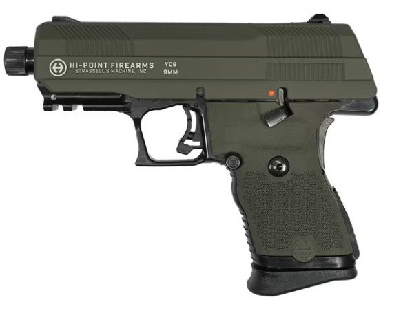 Hi-Point YC9-OD 9mm 10Rd Threaded Olive Drab Slide - Hi-Point Firearms - 9MM