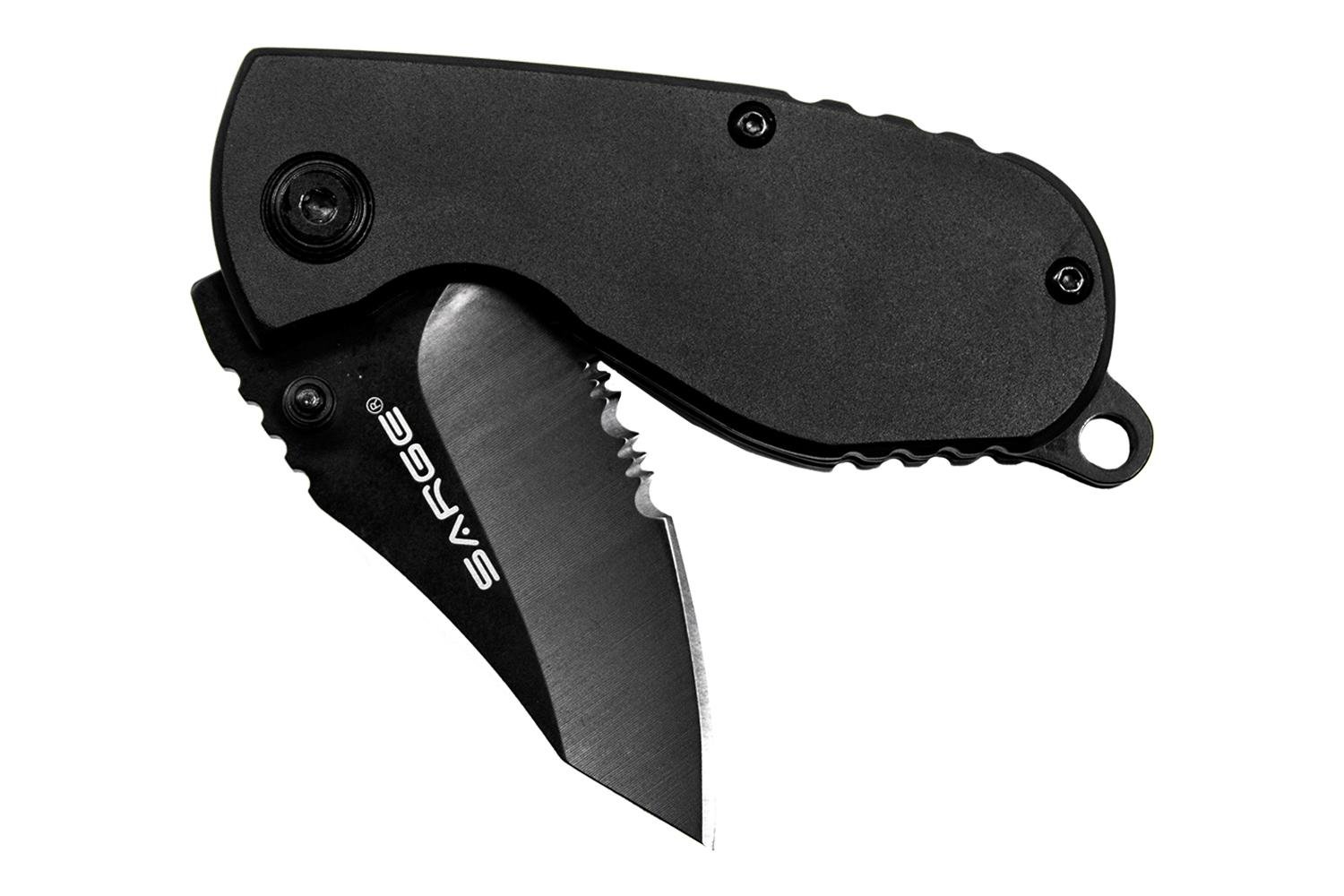 Sarge Knives Black Grunt - Compact-Size Tactical - Sarge Knives