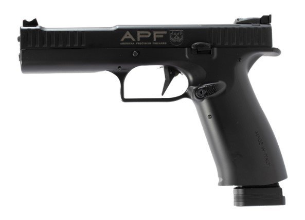 Alex Pro Strike One Ergal 9mm Silver Pistol 5" Barrel Optic Ready - American Tactical Imports - 9mm