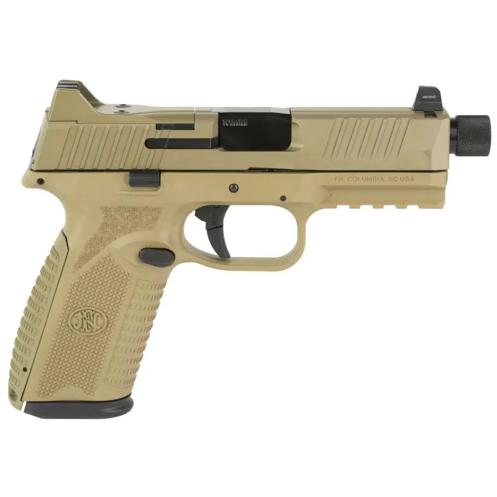FN 66101376 510 Tactical Full Size Frame 10mm Auto 22+1 4.71" Black... - FN America - DAO