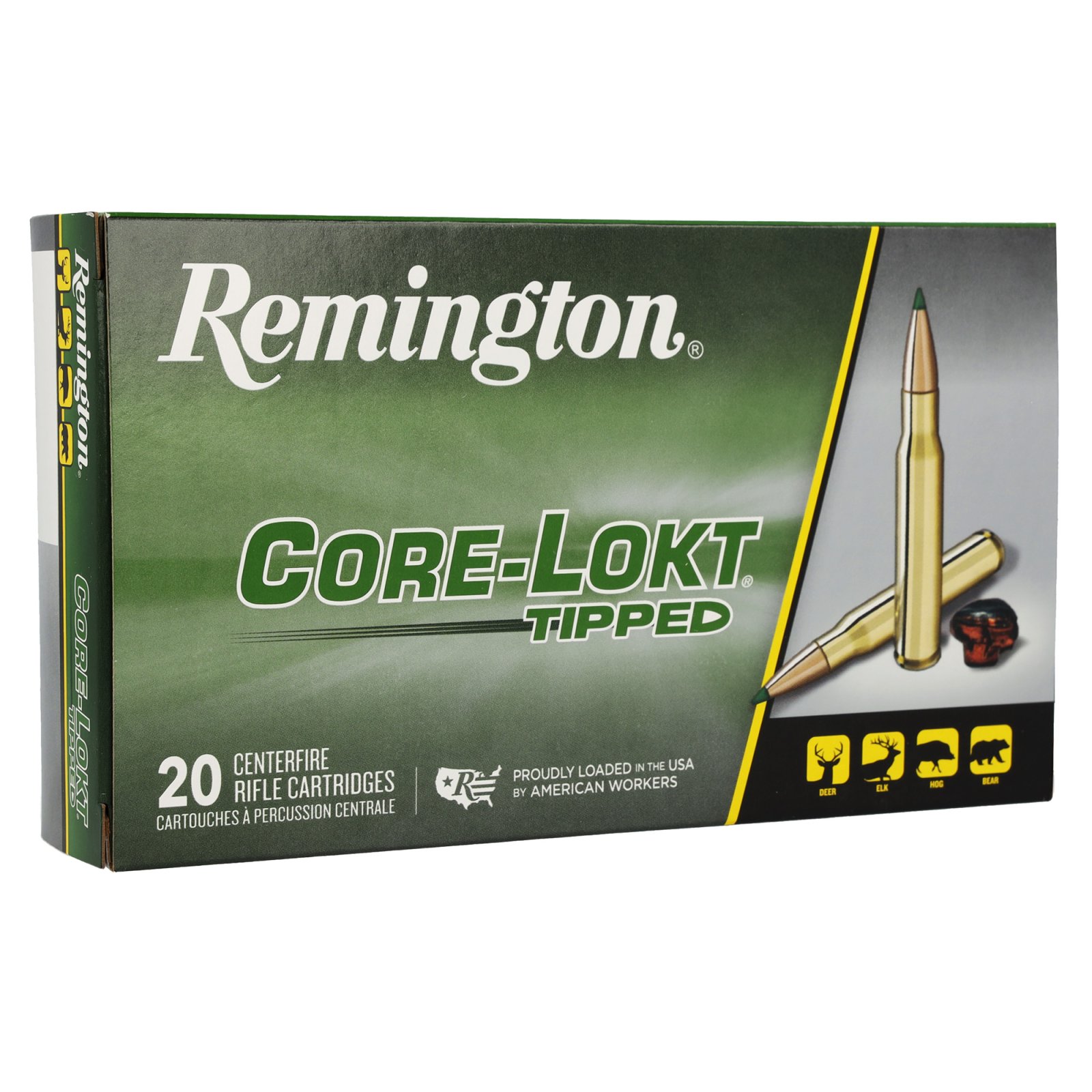 Remington R20045 7mm PRC 175gr Core-Lokt Tipped Ammo 20/Box