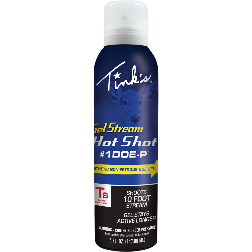 Tinks W5264 #1 Doe-P Synthetic Gel Stream, 5 oz, Blue - Ideal for Early and Late Deer Season