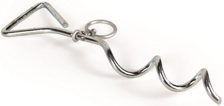 CAMCO 42572 12' Spiral Anchor Tie-Out with Swivel Ring