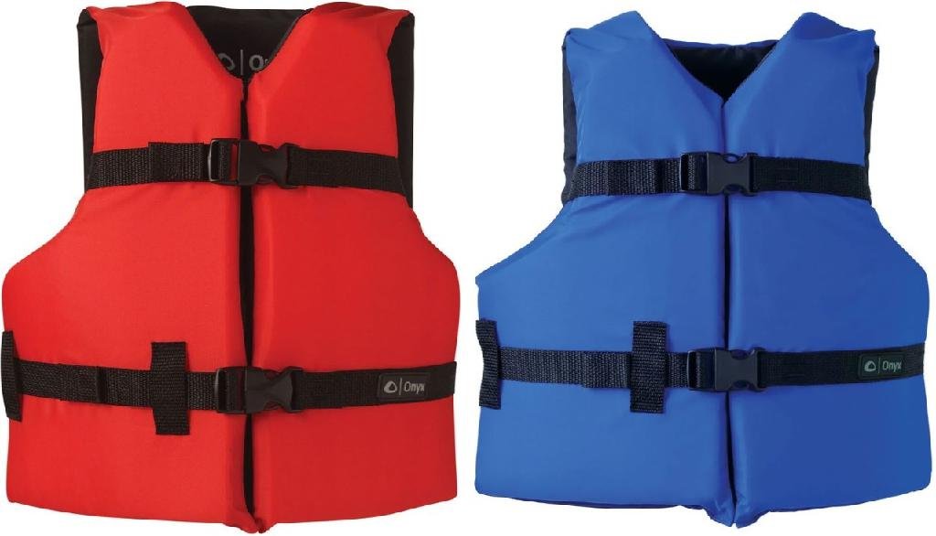 KENT 3352 Youth Life Vest USCG Type III 50-90 lb Chest 24-29 200D Nylon