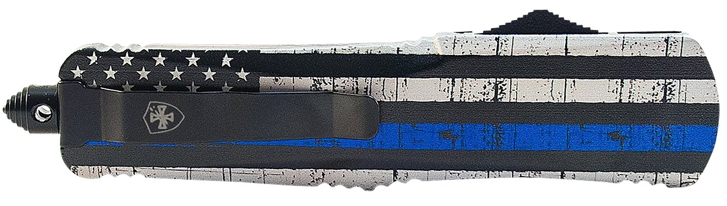 Templar MBTB131 Back The Blue Gen II OTF Dagger 3.5" 440C Blade