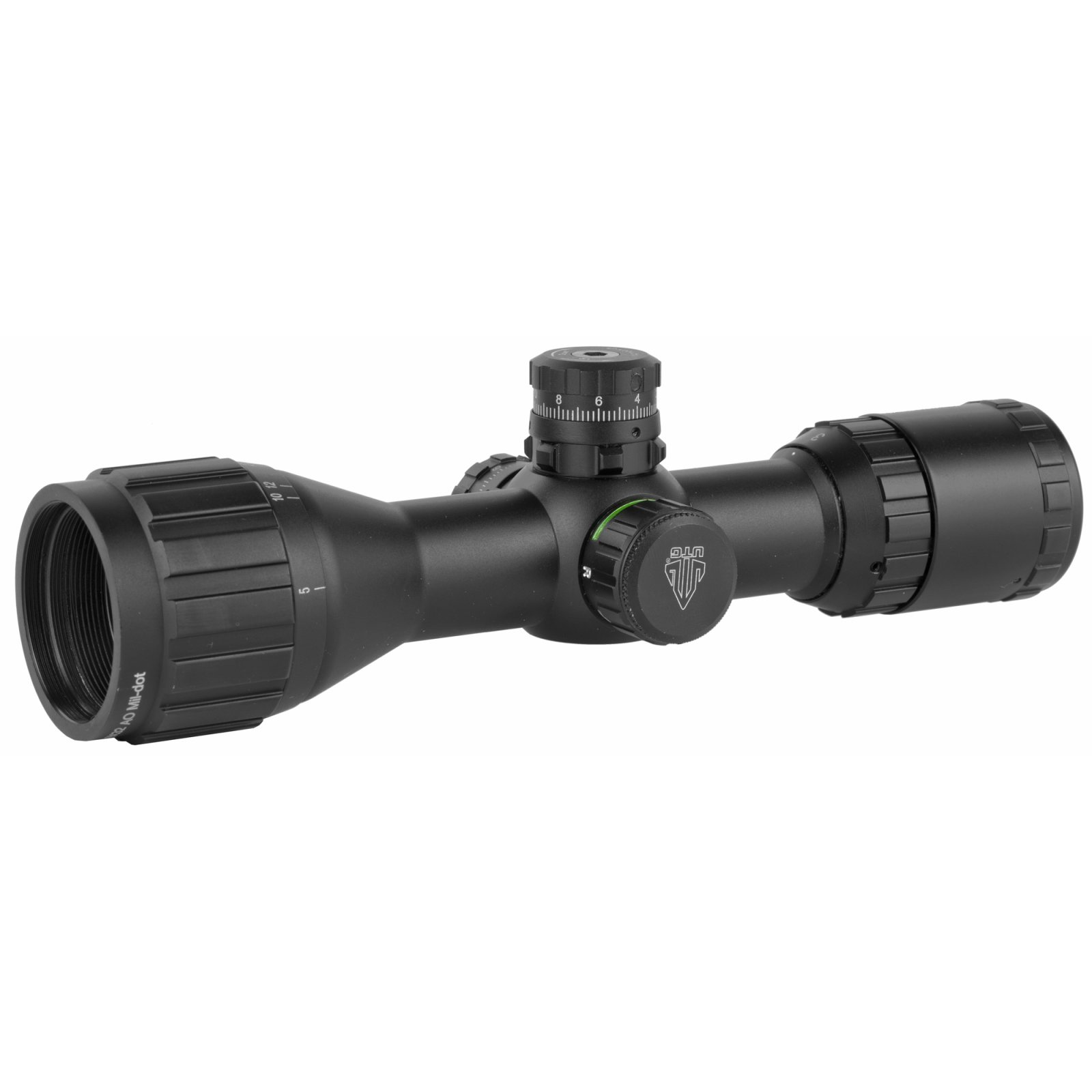 UTG SCP-M392AOLW BugBuster 3-9x32mm Scope, Red/Green Mil-Dot Reticle