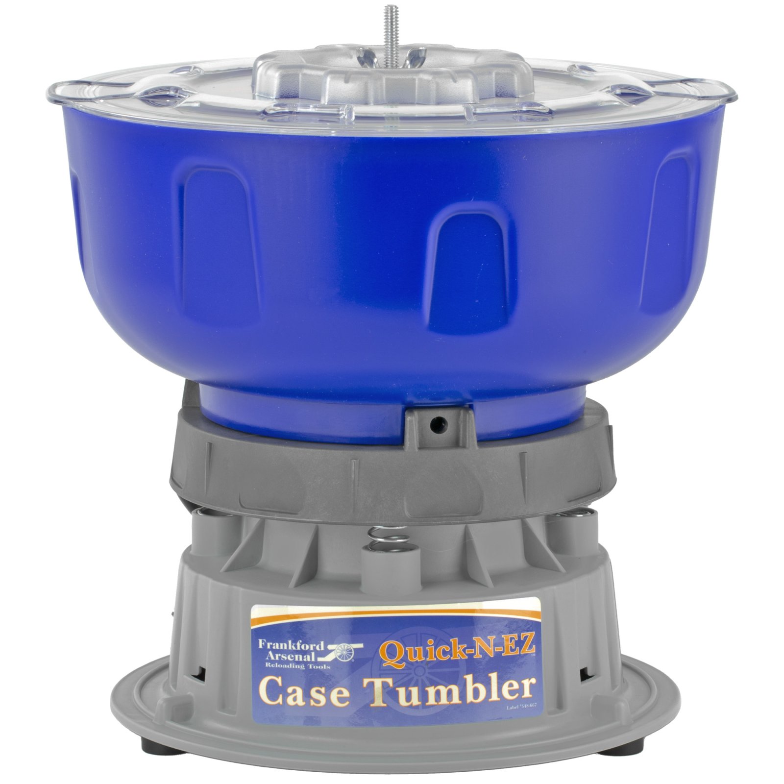 Frankford Arsenal Quick-N-EZ Tumbler 110V Capacity 600 9mm 350 .223