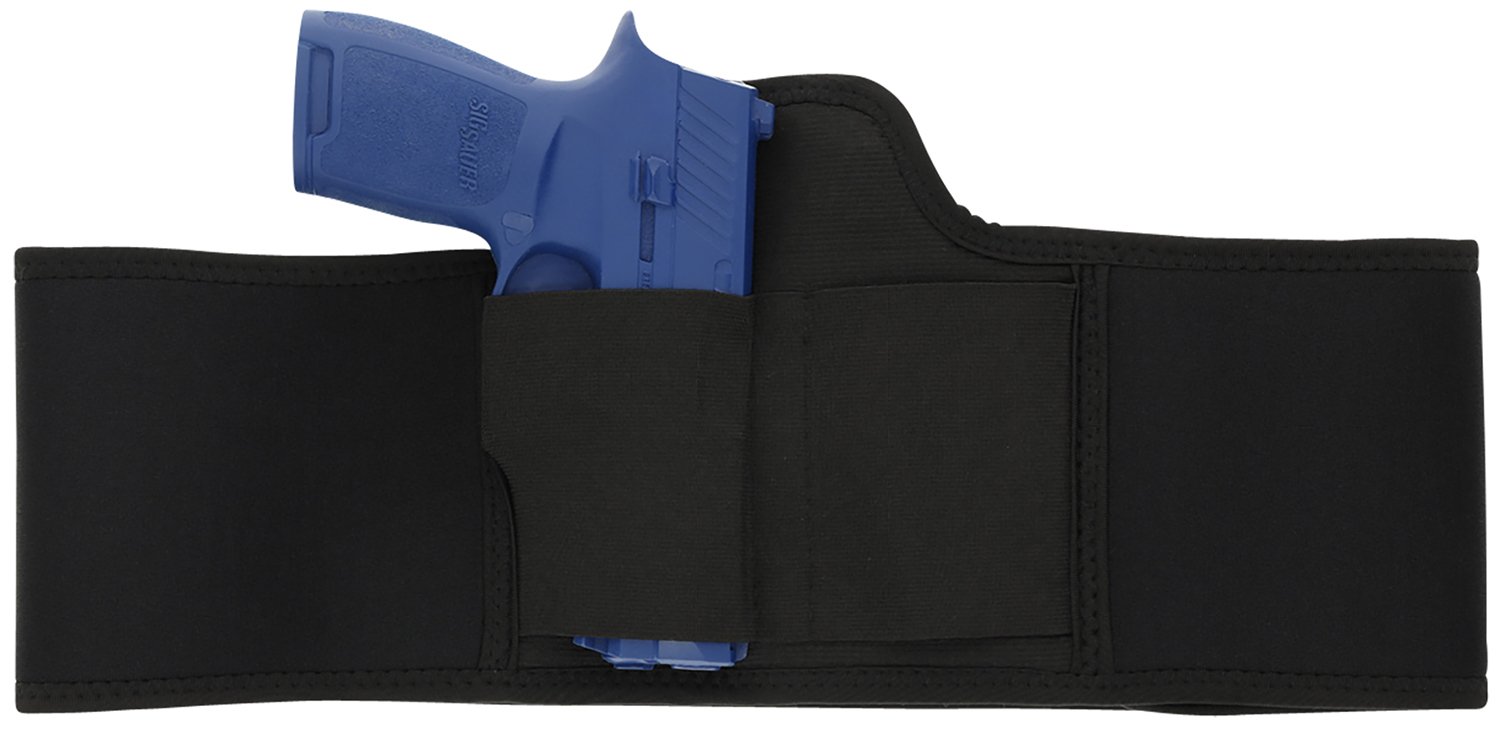Caldwell 1201980 Tac Ops Belly Band Holster Black Small Moisture Wicking