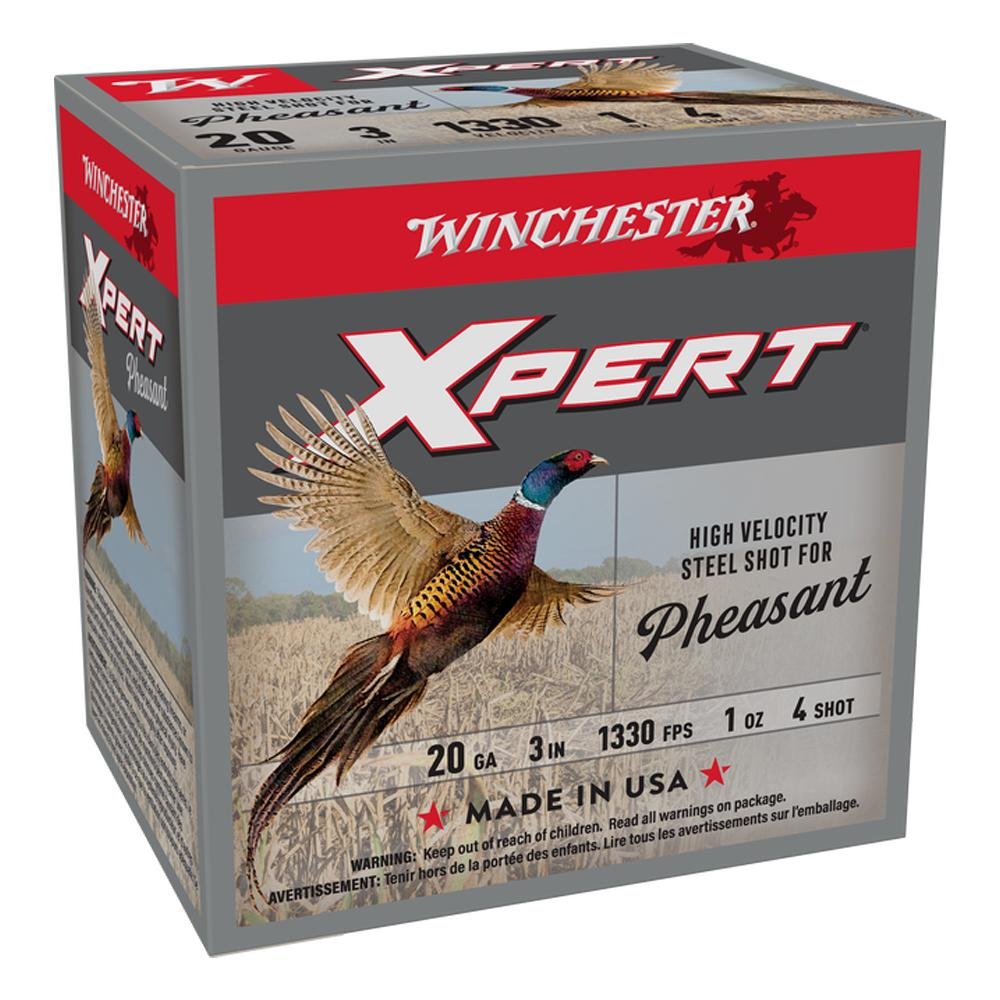 Winchester WEXP2034 20 Gauge 3 in 1 oz #4 Shot 1330 fps 25 Rounds - Winchester - 20 Gauge