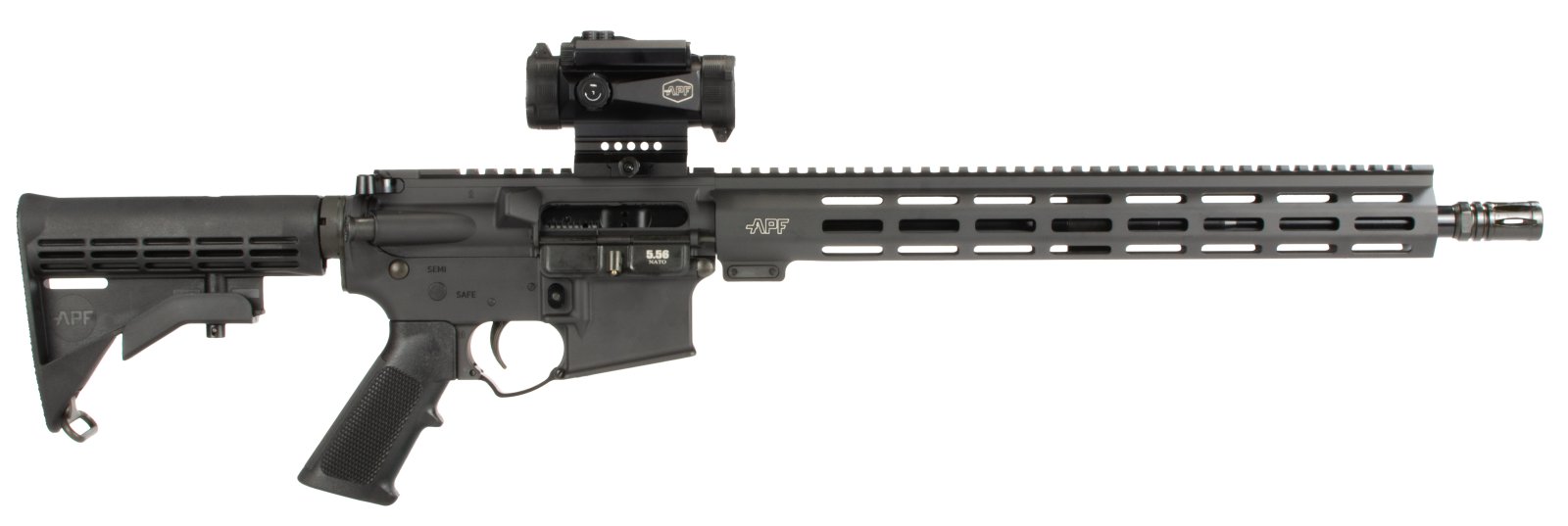 Alex Pro RI282OP 5.56 M4 16" M-LOK 30RD Optics-Ready Rifle Black