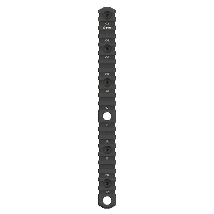 9.4 M-LOK PICATINNY RAIL WITH FLUSH CUP SLING MOUNTS - MDT