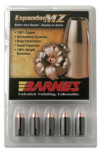 Barnes 30506 Expander MZ .45 Caliber 195 Grain Hollow Point 15 Pack - Browning - EXPANDER MZ HOLLOW POINT