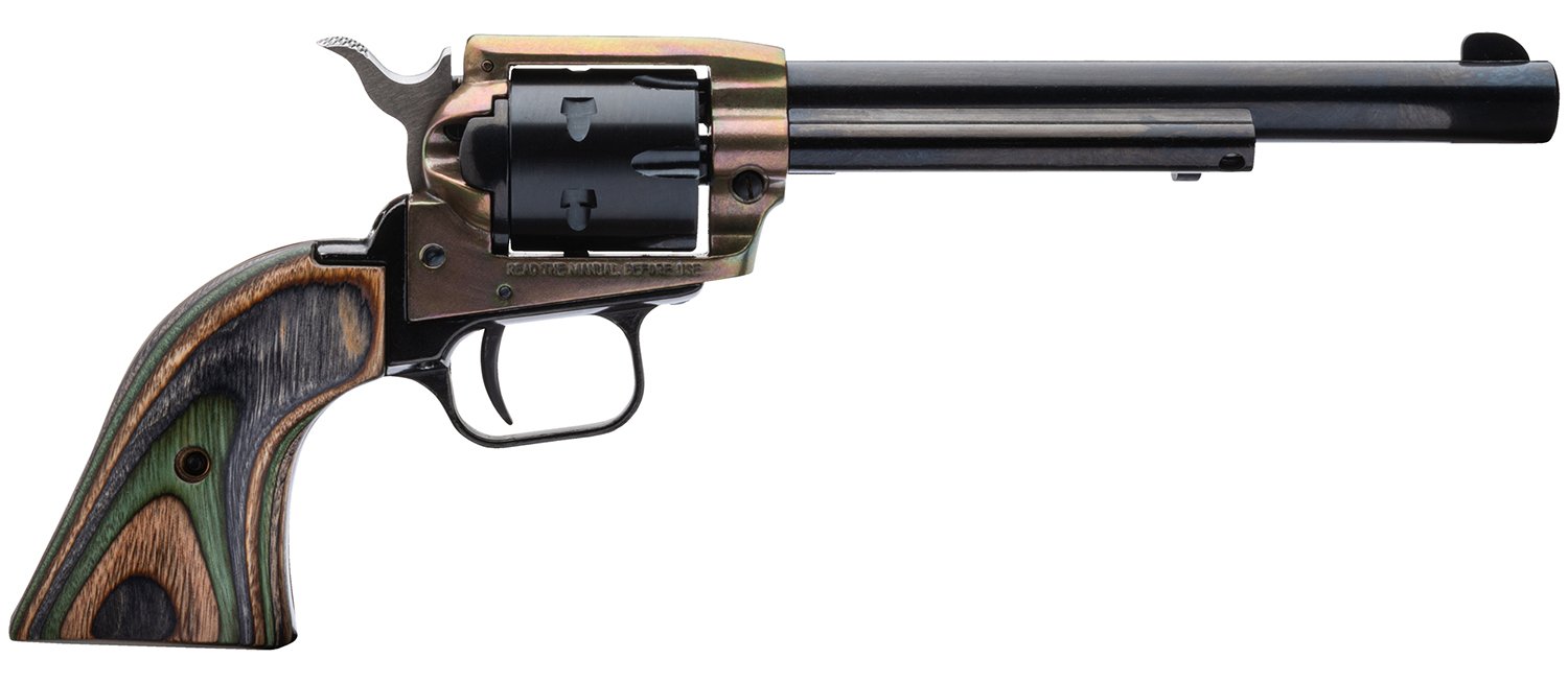 Heritage Rough Rider RR22MCH6 .22 LR/.22 Magnum 6.5 in Steel Blued 6rd SA - Heritage - 22 LR | 22 Magnum