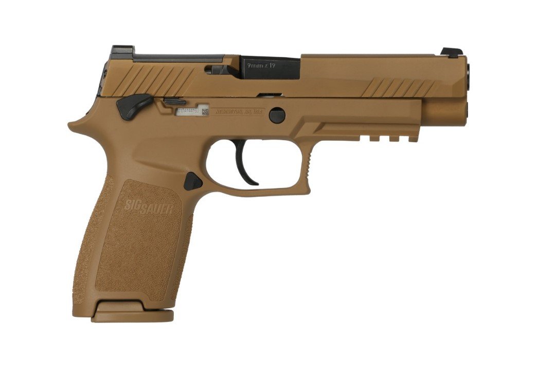 Sig Sauer WM17-9-PRO-MS-RM17 P320 M17 9mm 4.7" Coyote Semi-Auto Pistol - Sig Sauer - 9mm