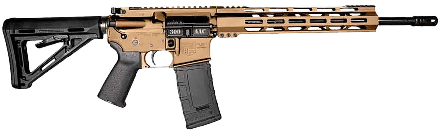 Diamondback DB1718B042 DB15 300BLK 16" 30+1 Burnt Bronze Magpul Stock - Diamondback Firearms - 300 AAC Blackout