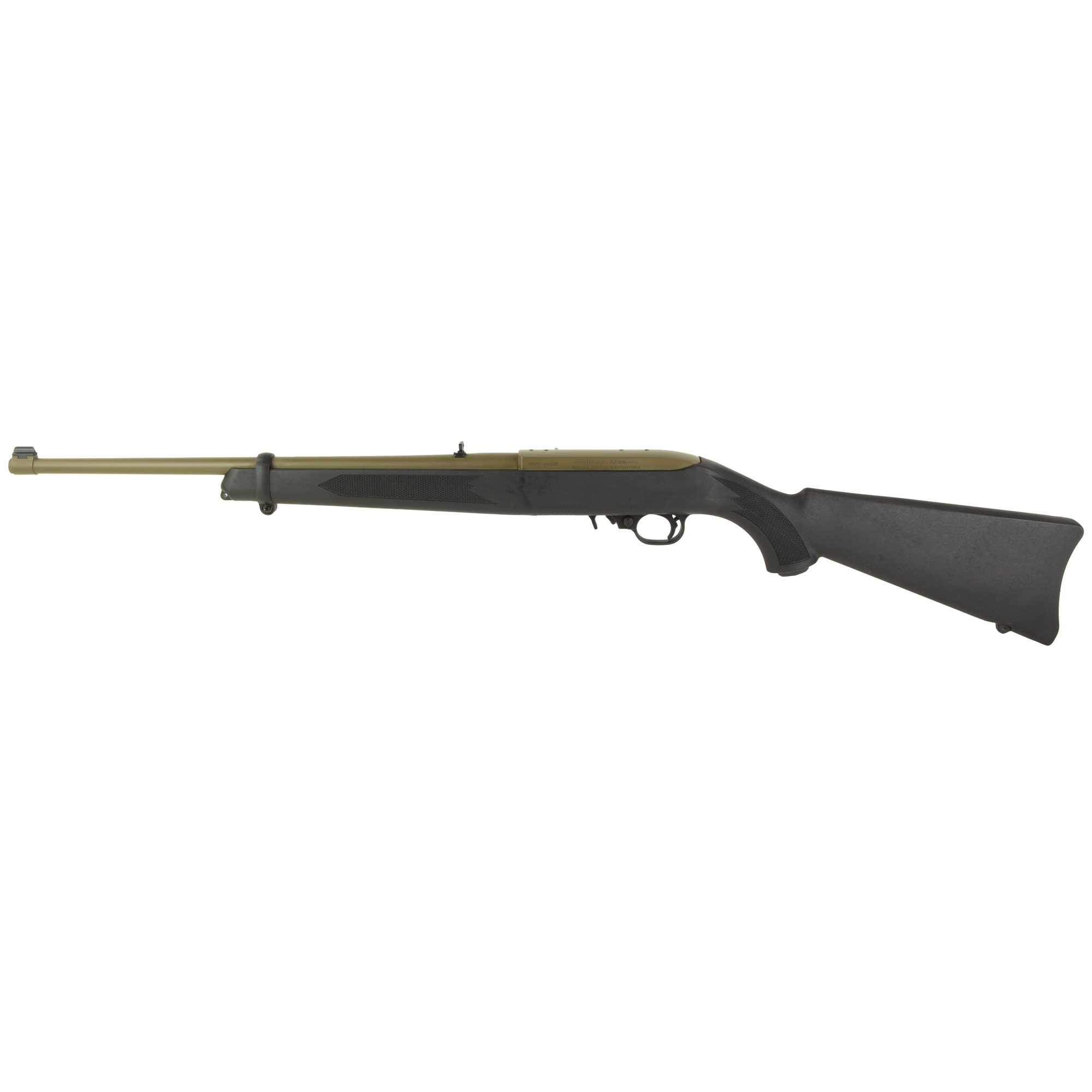 Ruger 10/22 Carbine 22 LR 18.5in FDE Cerakote Barrel Semi-Auto Rifle 01151