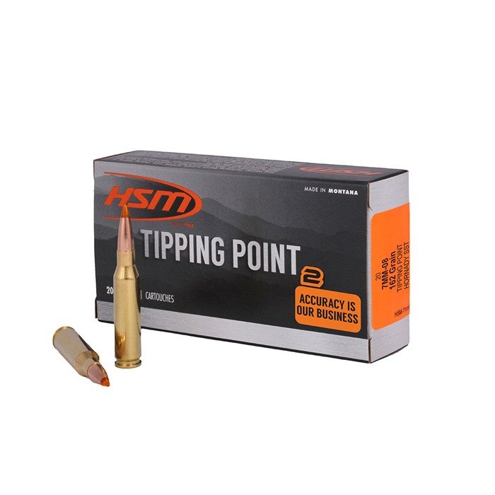 Buy HSM Tipping Point Super Shock Tip 7mm-08 Rem 162 gr Hornady SST online