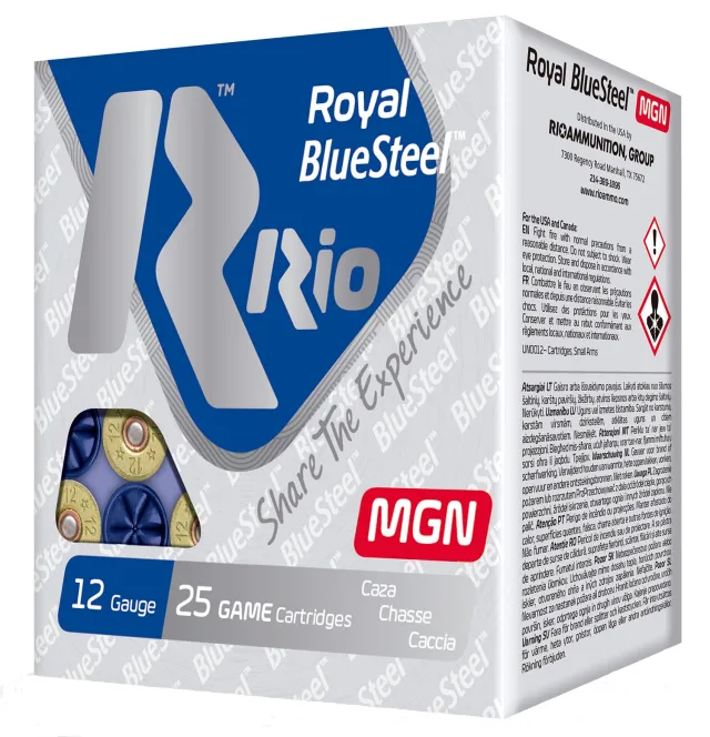 Buy Rio RBSM363 Royal BlueSteel Magnum 12Ga 3" 1 1/4oz #3 Shot 25/Box online